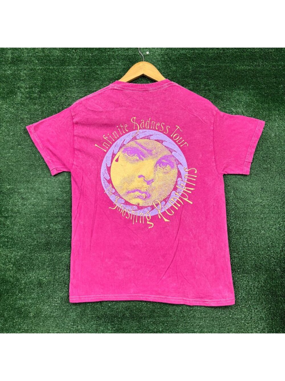 The Smashing Pumpkins Mellon Collie and the Infinite Sadness Face Tee Size Mediu